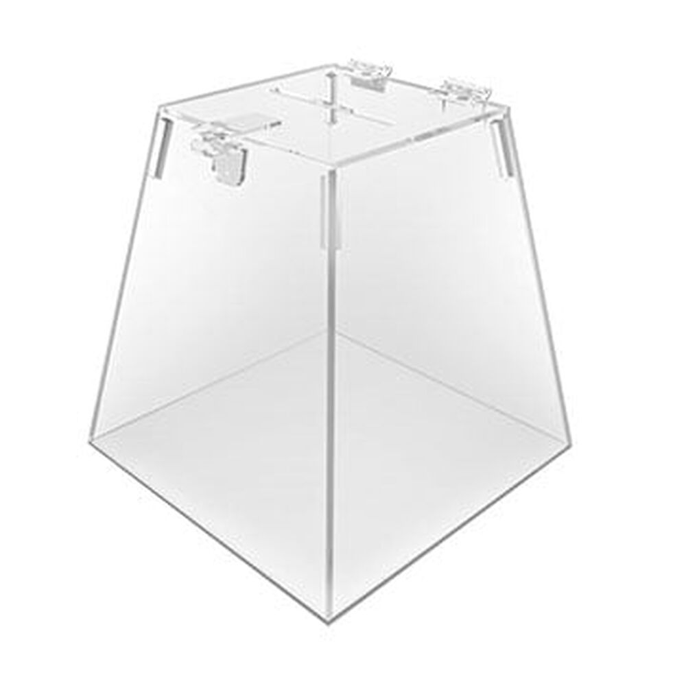 URNA DE ACRILICO TRANSPARENTE PIRAMIDE TAMANHO 30X30X30CM, , large